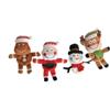 Camon Babbo Natale, Renna, Pupazzo o Pan di Zenzero 10cm Gioco per Gatti