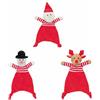 Trixie Pupazzo di neve, Alce o Babbo Natale 30cm Peluche per Cani