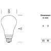 Bot Lighting S.r.l. Lampadina Goccia a led 14.5w e27 Luce Calda 2700k bot Lighting