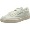 Reebok Club C 85 Vintage, Sneaker Unisex - Adulto, TOP-CHALK/PAPERWHITE/GLEN GREEN, 42 EU