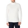Amazon Essentials Maglie Dolcevita dalla vestibilità Aderente Uomo, Bianco, XS