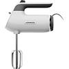 Kenwood QuickMix+ HMP50.000WH - Mixer manuale con velocità variabile e funzione Pulse, con gancio per impastare e frusta in acciaio inox, 650 Watt, bianco