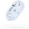 GKKBUFF Luci interne auto design aggiornamento, luce interna a LED, 4 colori, touch, lettura, luce USB, rosso blu luci di avvertimento per auto