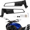 RASHION Specchietti Retrovisori Moto Manubrio Universali e Regolabili, Specchietti Laterali Moto per Z650 Z900 Z1000 Duke 390 790 1290 X-Max 250 300 MT-07 MT-09 MT-10 CB 650R 1000R