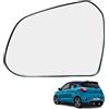 Ruolin Vetro Specchietto Retrovisore Sinistro, Vetro Specchio Retrovisore Esterno Auto Compatibile con Hyundai i10 2013-2019