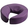 Master Massage Equipment 1022 Master Massage poggiatesta imbottito per lettino da massaggio, accessorio per lettino da massaggio, poggiatesta, cuscino per viso, lilla