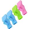 Warmhm 4 Pezzi Prolunghe per Rubinetto Silicone Copertura per Beccuccio per Lavaggio Dei e Risciacquo Accessori Pratici