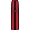 Thermos Light & Compact Beverage Bottle 0,50 l, Thermos in Acciaio Inox, Colore Rosso con Bicchiere, 12 h Caldo/Freddo 24 h, Lavabile in lavastoviglie, Assolutamente ermetico, Senza BPA