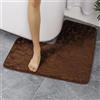 Ahhzyys Tappetino da Bagno a Forma di L, Antiscivolo, Assorbente, Tappetino angolare per Doccia, Morbido, Lavabile in Lavatrice, Tappeto Curvo per Camera da Letto e Cucina