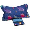 Novia - Completo di Lenzuola Letto Singolo per ragazzi - Linea Fantasy Mare. Materiale 100% Cotone, confortevole e piacevole sulla pelle