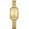 CIVO Vintage Orologio Donna Analogico : Acciaio Piccolo Rettangolare Quarzo | Orologi Vestito Elegante Bicolore Quadrante Soleil per Donna Lavoro Uso Quotidiano - Regalo Compleanno Natale San Valentino