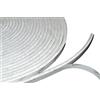 SEIYOGDS 10M Guarnizione a Spazzola autoadesiva sigillante per Antivento Insonorizzato Anti-zanzara, Striscia di Tenuta per Porte Finestre Armadio e Guardaroba (7mm x 15mm, Bianco)