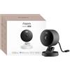 Aqara Telecamera G100 2K Esterno/Interno Nero, HomeKit HSV | Audio Bidirezionale, Visione Notturna Colori, Rilevamento Ai, Wi-Fi 6, Ip65, Microsd/Nas, Supporta Homekit, Alexa, Google