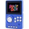 Fiotasy Console per videogiochi portatile per bambini integrata in 100 giochi a 16 bit, console di gioco retrò portatile, console di gioco adatta ai viaggi, schermo a colori da 2,8 pollici, batteria