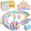 HaoVrisn Costruzioni Magnetiche per Bambini, Blocchi da Costruzione Magnetici per Bambini, Blocchi da Costruzione Magnetici Giochi Bambini 3-8 Anni (100 Pcs)