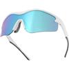 UVTQSSP Occhiali rapidi unisex, occhiali da ciclismo da uomo e da donna TR90 mezza montatura ultra leggeri occhiali sportivi protezione UV400 occhiali da corsa HD vista antivento occhiali da sole