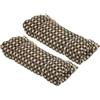 PATIKIL Pulitore per Stecche Biliardo, 2pz Panno Pulitore per Asta Stecca Biliardo, Lucidante Asta Snooker, Strumento Pulizia Tessuto Asciutto per Pulizia Stecca Biliardo, Marrone