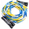 jump rope sports Double Dutch - Corda per saltare Bead, 4,30 m, colore: Nero/Oceano