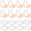 YouXiaor Tappi per Naso, 10PCS Tappanaso Unisex Adulto,Nuoto Naso Clip Impermeabile Comodo Tappanaso per Piscina in Silicone con Morbida Imbottitura per Protezione Allenamento da Nuoto