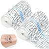 IJHYGD Pack of 2 Benda Trasparente Impermeabile Pellicola Tattoo15cm*2m Bandage Adesivi Per Riparazioni Pelle Guarendo Rotolo di Pellicola Per Aftercare Tatuaggi Bendaggio Post-Trattamento Ferita Fixer