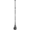 AQUASTIC, SUP Paddle 2 pezzi, lunghezza regolabile da 170 a 220 cm, asta in alluminio rinforzata con fibra di vetro, robusto nero AQS-SPD003