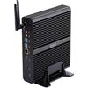 HUNSN 4K Fanless Mini PC, Desktop Computer, Server, Intel Comet Lake Six Cores I7 10710U / 10810U, Windows 11 pro or Linux Ubuntu, BM14, WiFi, BT, DP, HDMI, LAN, 8G RAM DDR4, 256G SSD