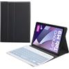 HLTOOP Custodia con Tastiera per Lenovo Tab M9 2023 Versione 9.0 (TB-310FU/TB-310XU), Tastiera Bluetooth Wireless Staccabile Magneticamente (Tab M9 2023 9),Blu