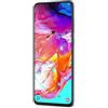 Samsung Galaxy A70 Smartphone, Display 6.7 Super AMOLED, 128 GB Espandibili, RAM 6 GB, Batteria 4500 mAh, 4G, Dual Sim, Android 9 Pie, [Versione Italiana], White