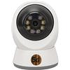 Sxhlseller Telecamera di Sicurezza WiFi 5G, 1080P HD AI Telecamera di Sorveglianza Domestica Intelligente Supporto Visione Notturna a Infrarossi, Audio Bidirezionale, Telecamera Panoramica a
