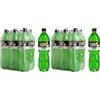 Lemon Soda Lemonsoda Zero | Bevanda Gassata al Limone Senza Zuccheri, 6 Bottiglie da 125 cl PET, L'originale Limonata Italiana con Succo di Limoni Siciliani, Senza Coloranti (Confezione da 2)