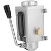 Yusat Lubrificante Pompa Olio 23 × 14 × 17 1pc Lubrificazione Manuale Pompa Olio Lubrificazione a mano 500cc CNC 4mm Doppia Porta di Uscita Tornio Fresatrice Accessori