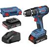 Bosch Trapano A Batteria 1+1 Gsb 18-2Li