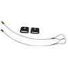 Ortlieb Ortlieb Kit antifurto cavi in acciaio corto