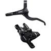 Shimano Impianto freno a disco Shimano Deore mt401 posteriore 1700mm nero