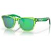 Oakley Occhiali Oakley Frogskins bambino xxs verde fluo lenti prizm jade