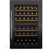 KLARSTEIN Vinsider 57 Duo Cantinetta Vino Doppia Temperatura - 57 Bottiglie, 5-22°C, 2 Zone, Ripiani in Legno, Silenziosa 38 dB, Da Incasso, Protezione UV