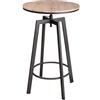 Urban Living Fornord Tavolo Bar, Collezione Factory, Legno, 85 x 63,5 x 12,5 cm
