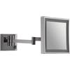 GEDY NINA specchio ingranditore quadrato 5x con led cromato codice prod: 000021141300000