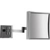 GEDY MAYA specchio ingranditore quadrato 5x cromato codice prod: 000021131300000