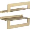 GEDY CLEO porta oggetti mensola 30 cm doccia oro codice prod: 000020198830000