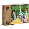Clementoni - 20257 - Puzzle Play For Future - Disney Princess - 24 pezzi - materiali 100% riciclati - Made in Italy, puzzle bambini 3 anni+