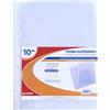 Grafoplás borse Grafoplas 5571600 embolsadas foratrici in polipropilene, formato A4, colore: trasparente