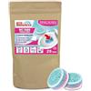 Pastaclean Pulitore WC (25 pezzi) extra forte detergente per WC per toilette, sciacquone e orinatoi - Con formula attiva, rimuove calcare, depositi, urina e odori