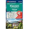 MAIRDUMONT KOMPASS Wanderkarte 059 Klausen und Umgebung / Chiusa e dintorni 1:25.000: Wander- und Fahrradkarte in einem - inklusive Offline-Verwendung in der ... Radwege. Skitouren. Langlaufen. Reiten.