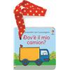 Usborne Carezzalibri per il passeggino - Dov'è il mio camion? - Libro per il passeggino