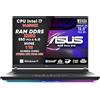 ASUS ROG STRIX G16 PC GAMING, NOTEBOOK GAMING I7-14650HX, RAM 32GB DDR5, SSD 1TB, NVIDIA GEFORCE RTX 5060 (8GB GDDR7), DISPLAY 16 FHD, LAPTOP GAMING CON THUNDERBOLT 5, BT 5.4, TASTIERA RGB, WIFI 7