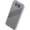 WKNENE Power Bank, 10000mAh Ultra Sottile & Leggero PD 22.5W Ricarica Rapida Powerbank, USB C Caricatore Portatile Con LED Display Batteria Esterna per iPhone 16 15 14 13 12 Pro Max Samsung Xiaomi etc