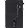 PIQUADRO Compact wallet porta monete con sliding system Portamonete