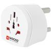 SKROSS | 1.500224-E | World to South Africa | Adattatore Universale da Viaggio per Sudafricana - Tensione e Potenza: 100V - 1600W/250V - 4000W - Protezione Anti Scossa