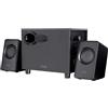 Trust Avora, 20442, Set Altoparlanti 2.1 Subwoofer, Potenza di 18W di Picco e 9W RMS, Nero